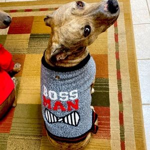 Large “Boss Man”Doggie Sweater !